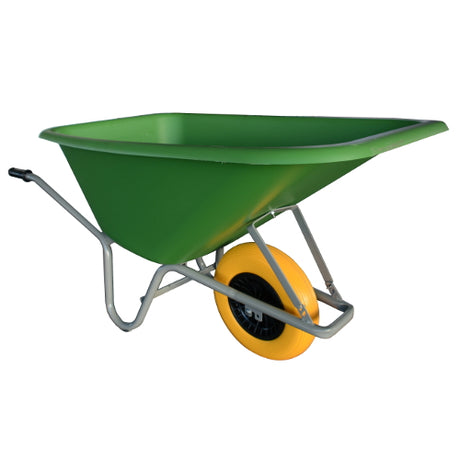 Altrad-Produkte Schubkarre Forza 165l HDPE-Behälter, grünes NML-Rad