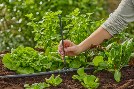 Gardena Verlängerungsrohr für Sprinkler (schwarz, 5 Stück)
