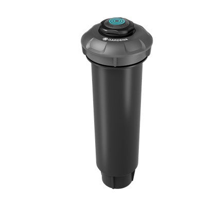 Gardena Versenkregner MD180 Sprinkler (schwarzgrau, Sprühabstand zwischen 5 m und 7,5 m)