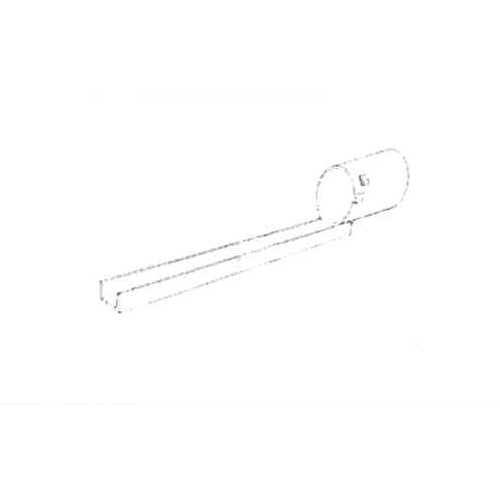 Vink producten horizontale borstelhouder huid