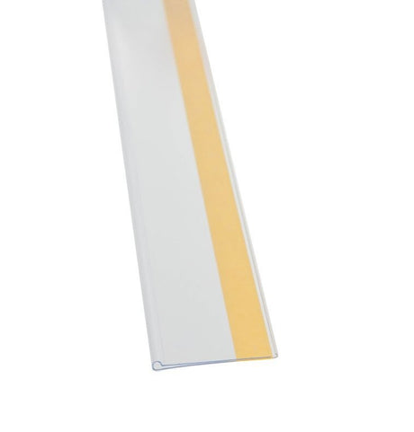 Produktpreisstreifen 988 x 38 mm, selbstklebendes Modell, transparent