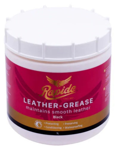 Rapide producten ledervet zwart 150gr