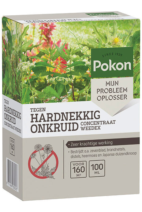 Pokon-Produkte gegen hartnäckiges Unkraut, Konzentrat 100 ml, Weedex