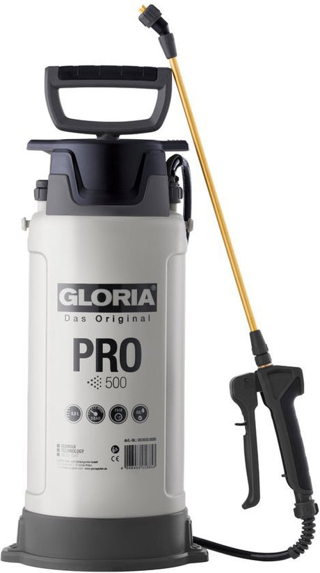 Gloria Products Drucksprüher Pro 500 Knst 5 Liter ölbeständig