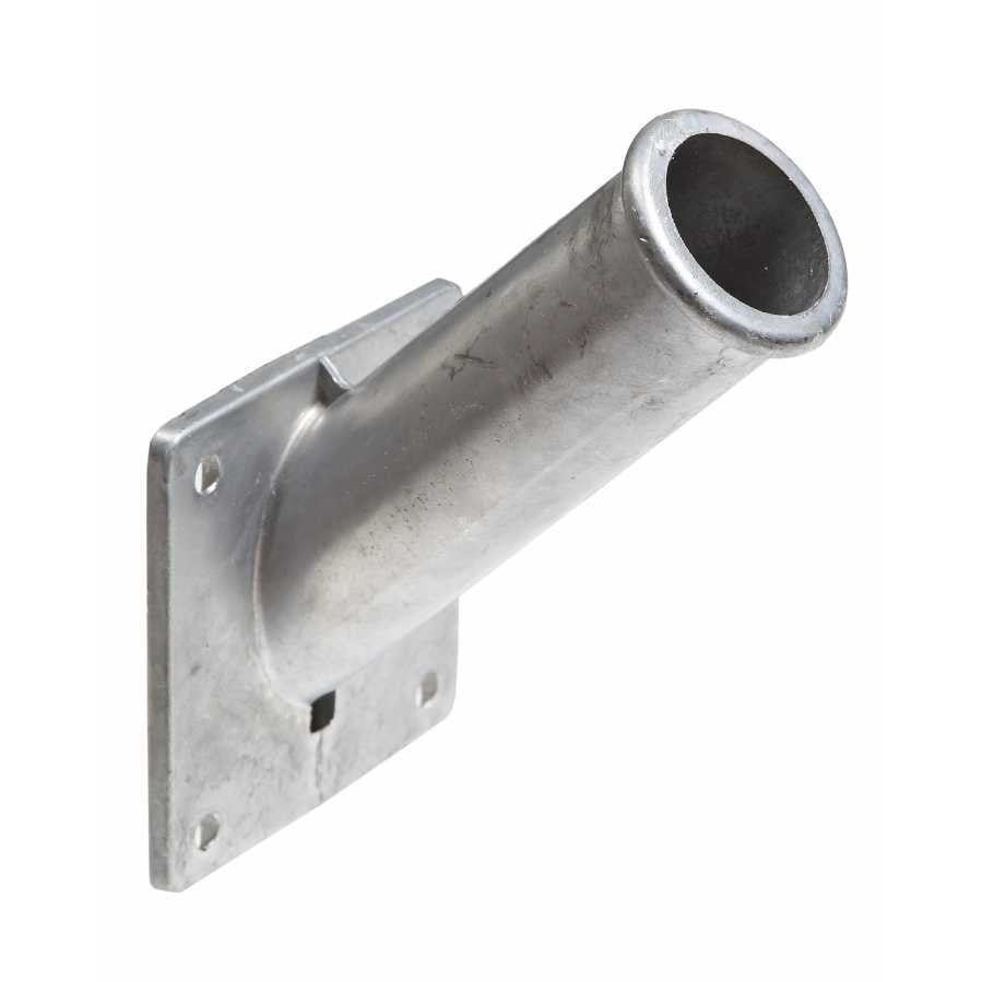 Fahnenmasthalter aus Aluminium