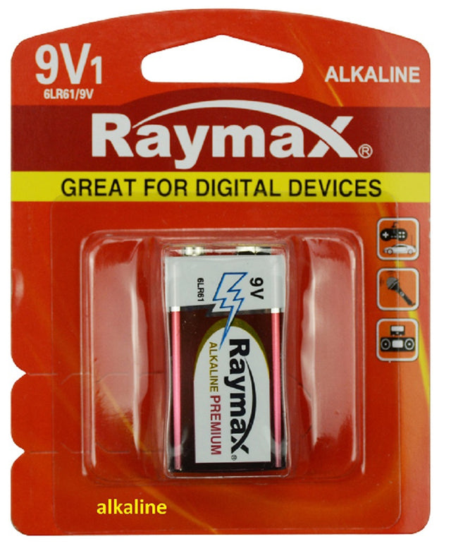 Raymax-Produkte Batterie Alkali 6lr61 e 9v x1st