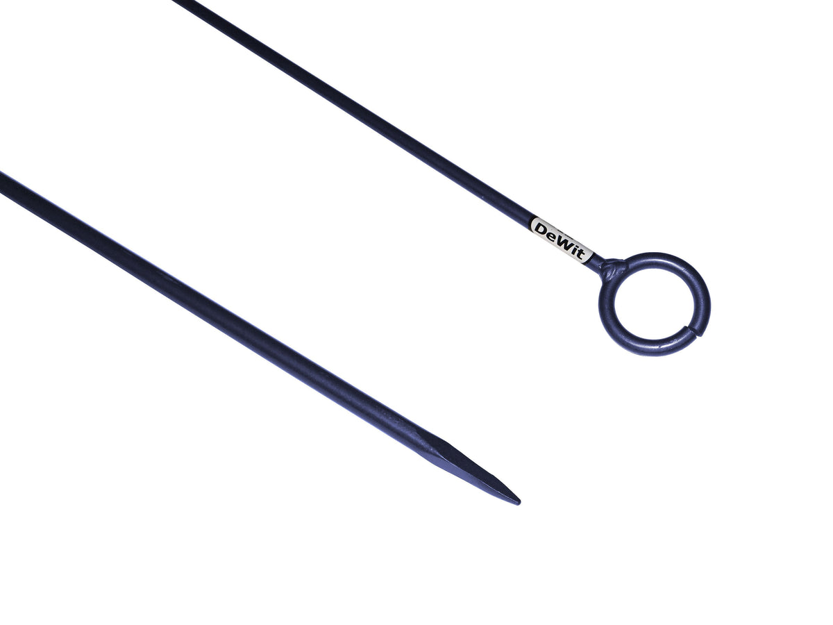 Der Drahtstift für weiße Produkte mit geschlossenem, offenem Auge 400 x 10 mm entweißt