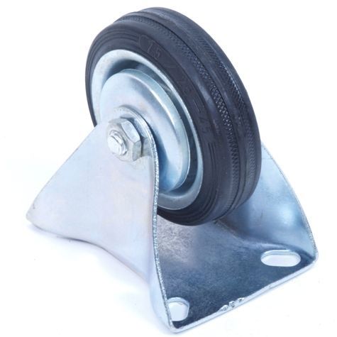 Tarsus Bokwiel 125 mm. Schwarz