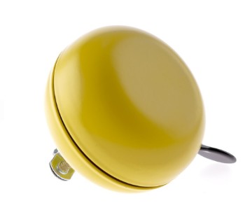 Bike Bell Ding-dong-Stahl 80 mm Gelb