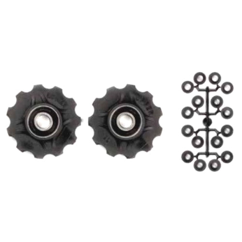 Umwerferräder 11 Zähne 7-11 V schwarze 2 Teile