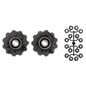 Umwerferräder 11 Zähne 7-11 V schwarze 2 Teile