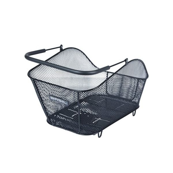Basil Fahrradkorb Icon M Multi System NX 12 Liter 39 x 24 x 13 – Schwarz
