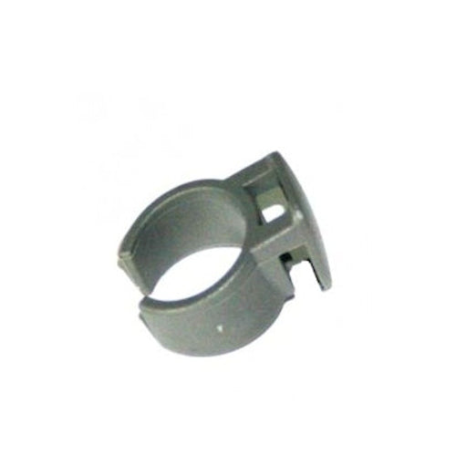 Kleiderschutzteil. Montagewinkel grau 13 mm. P. Stück