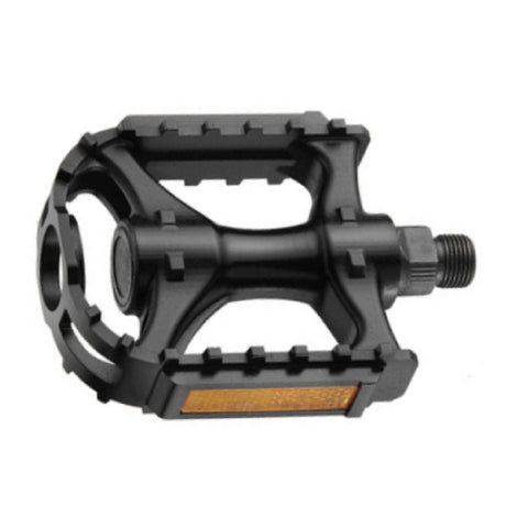 Marwi Pedalset MTB Trekking SP-872N mit dünnem Gewinde – Kunststoff – Schwarz (Blisterverpackung)