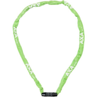Axa Schlosskette starr 120cm Codeschloss grün (Karte)
