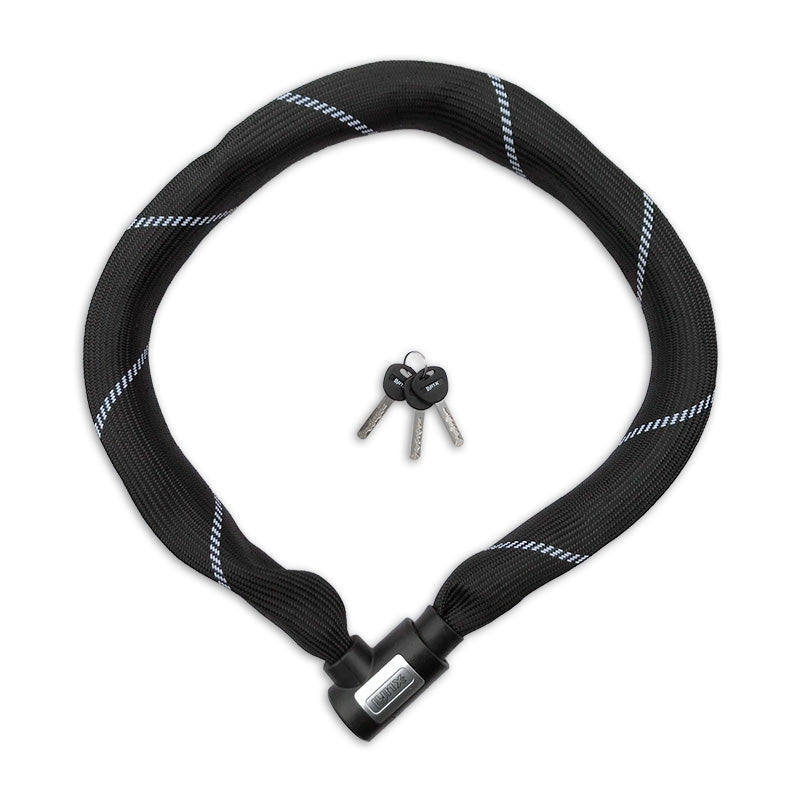Lynx Chain Lock Art-2 110 cm x 8,3 mm Nylonabdeckung schwarz auf der Karte