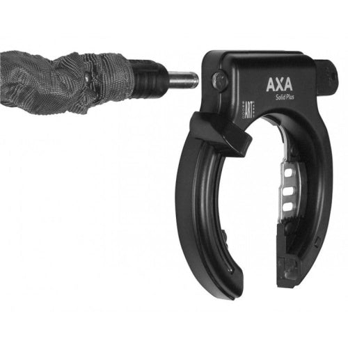Axa ringslot solid plus zwart