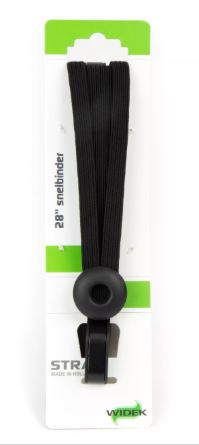 Qibbel Widk Triobinder Auge mit Haken 24+2x12mm schwarz schwarz