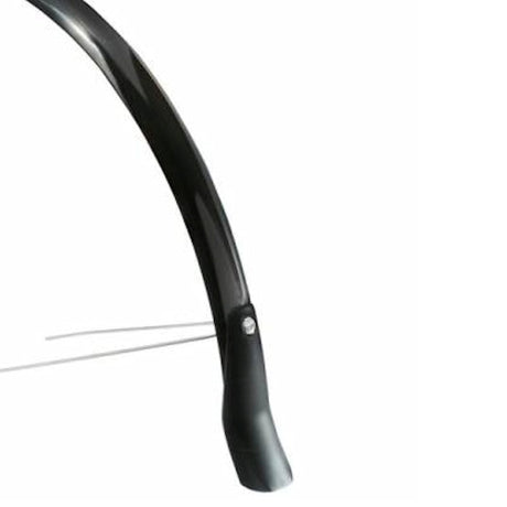 Eurofender Snello Heck Fender 46 mm - 28 Zoll schwarz