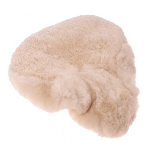 Satteldeck Schaffell ein hochwertiges Beige groß