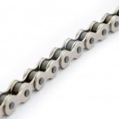 Simson Necklace Normal Strong - Extra strong bicycle chain for city bikes without gear and bicycles with hub gear (112 links, 1 2x1 8, silver)