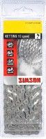 Simson Ketting Derailleur 10-Bicycle chain 10-speed, Anti-rust coating, 116 links, 1 2 x5 64