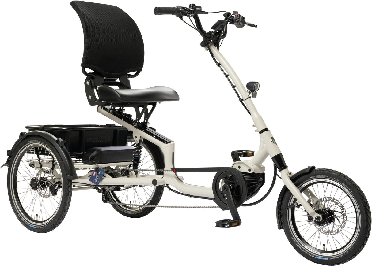 Pfautec Elektro-Einkaufsfahrrad Scoobo + (#1) e-twocy.pfau-tec Scoobo + 16 20 14sp grau