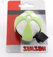 Simson Fietsbel Sport Wit-Lime on map