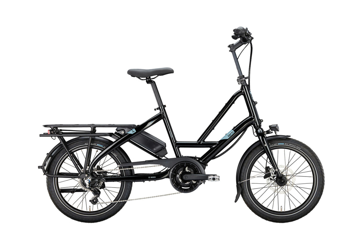 Tern Elektro-Kompaktfahrrad Quick Haul P5i (#1) E-Bike Quick Haul P5i 5SP Black Nimbus