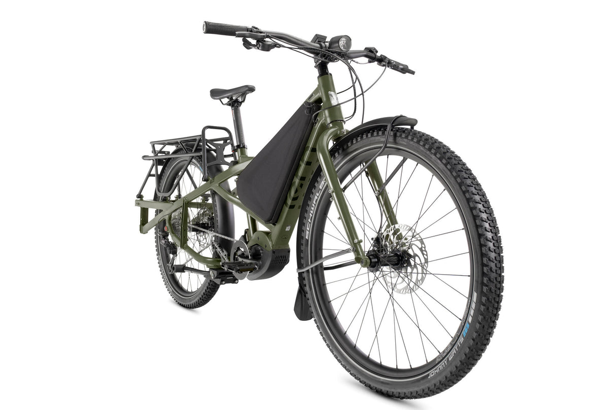 Tern elektrisches Lastenfahrrad Orox S12 (#1) E-Bike Orox S12 29 51 12 SP Kieferngrün matt