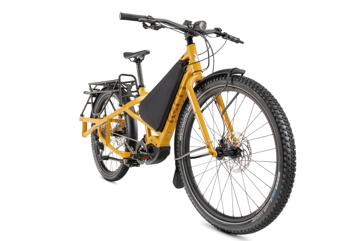 Tern elektrisches Lastenfahrrad Orox S12 (#1) E-Bike Orox S12 29 51 12sp gelb matt