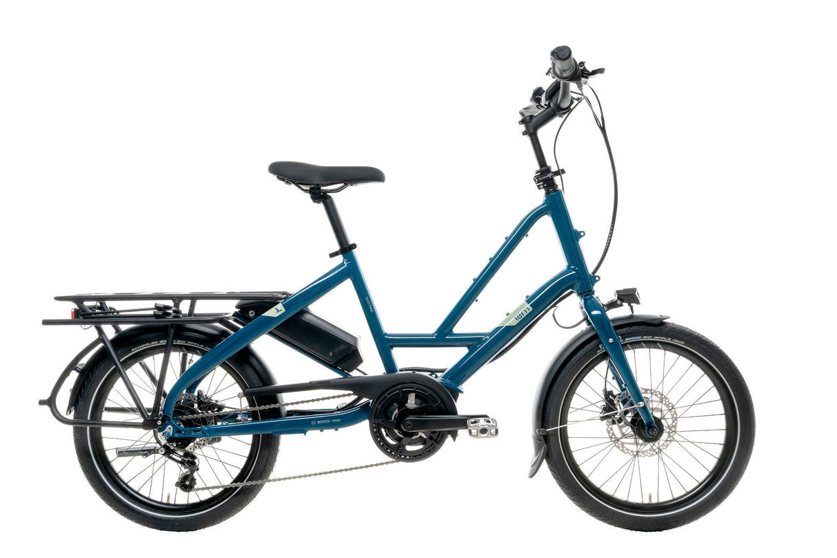 Tern Elektro-Kompaktfahrrad Quick Haul P9 (#1) E-Bike Quick Haul P9 9SP Blue Sea