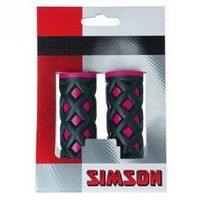 Simson Børnehåndtag - Universal - Pink Black - Justerbar - Grip