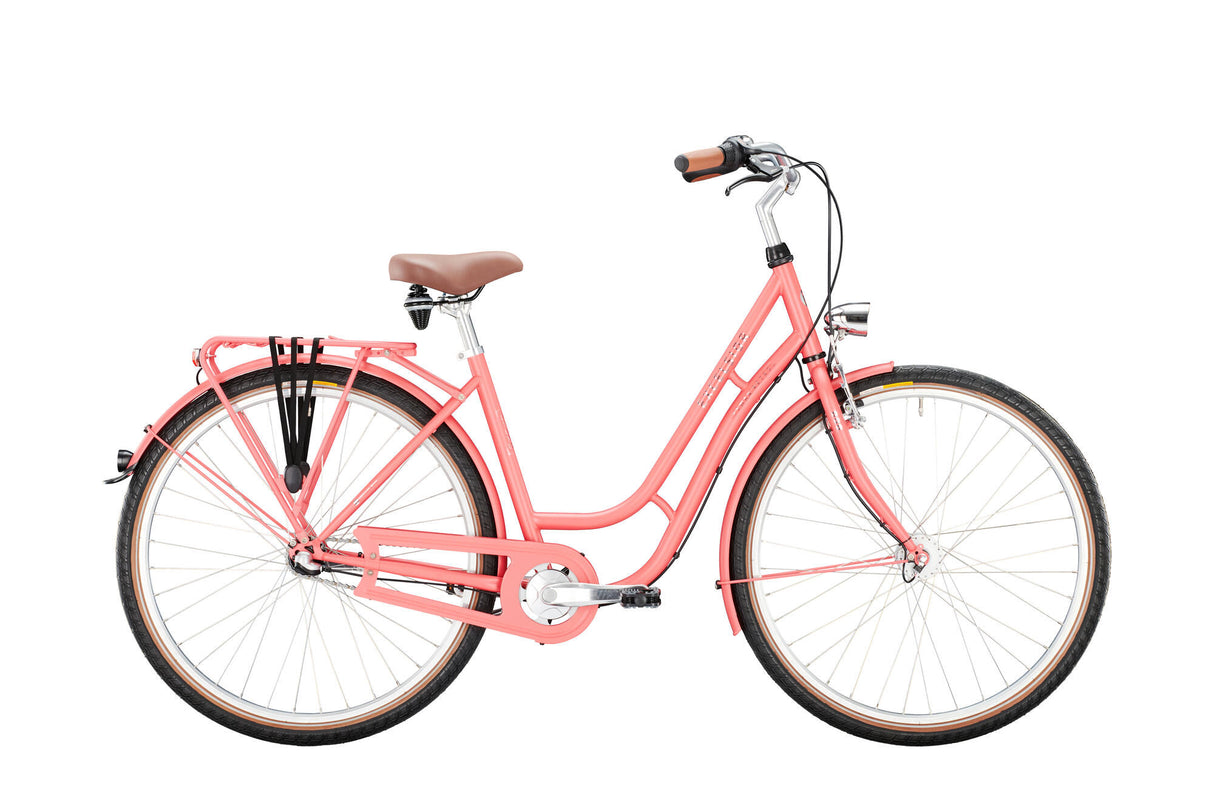 Das Excelsior Citybike Swan-Retro (#1) zeichnet sich durch hervorragende Leistungen aus. Schwan-Retro 28 53 3G Rosé matt