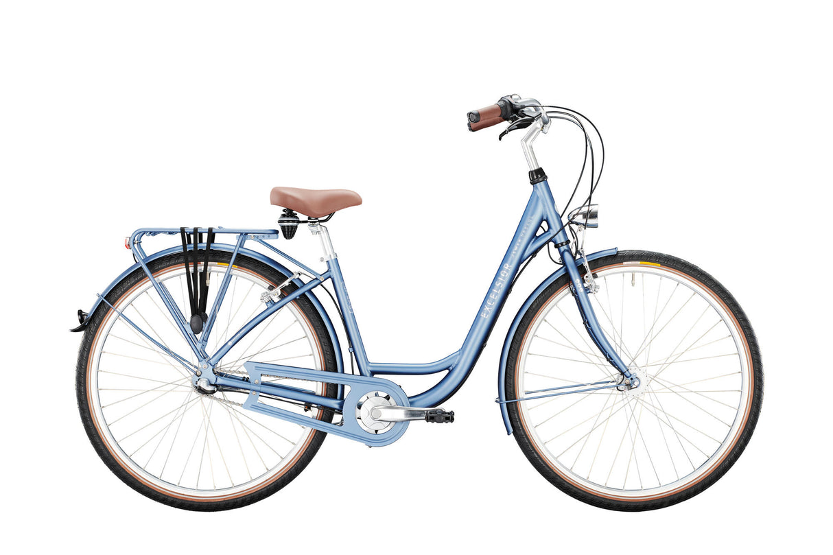 Das Excelsior Citybike Swan-Urban (Nr. 1) zeichnet sich durch hervorragende Leistungen aus. Swan-Urban 28 45 3SP CB Graublau