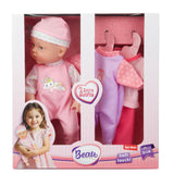 Toi-toys Beau Babypuppe zum Anziehen, 31 cm