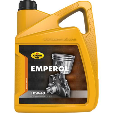 Kroon-oil emperol – 10w-40 Motoröl – halbsynthetisch – 5 Liter – transparent