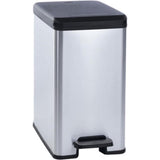 Hurver Deco Pedal Bin Rechteck 25 l