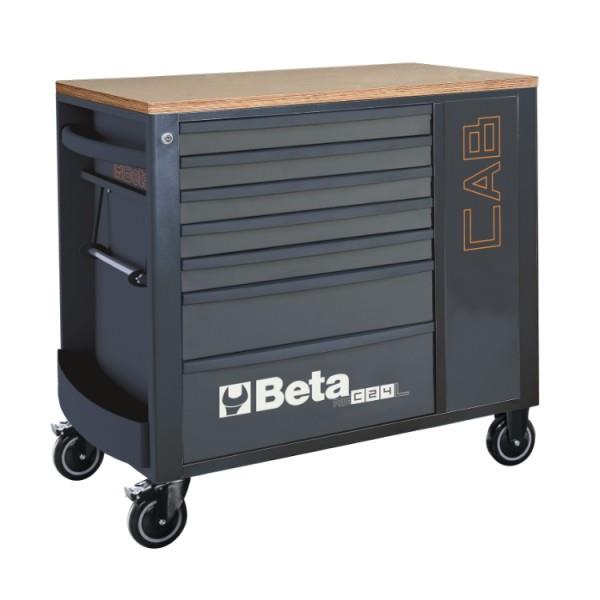 Beta Werkzeugwagen 7 Schubladen RSC24L 7-a