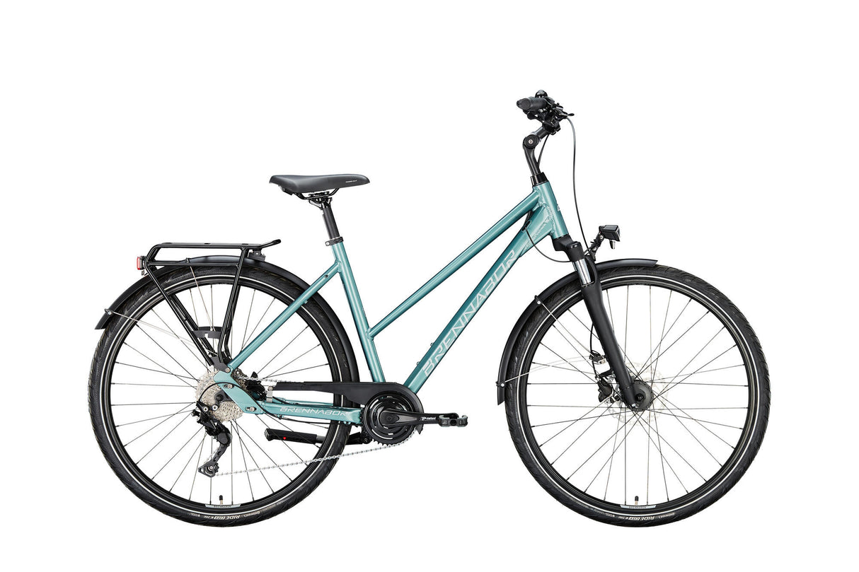 Brennabor Trekkingrad T-44 mod. 22 Fahrrad brennab.t-44 28 55 Stufen. 16fach blausilber