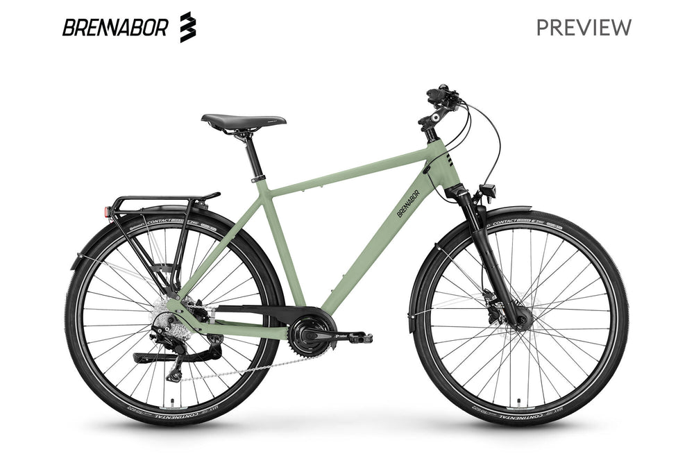 Brennabor Trekkingrad T-60 (#1) Fahrrad brennab. T-60 28 50 27sp Waldgrün