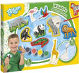 Totum Tiere Gipsabdruck und Bemalung Wildtiere 30x23cm