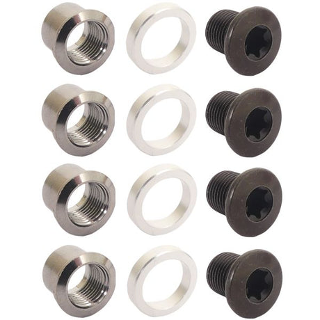 Shimano xt Kettenblattschrauben für fc-m8100-2 m8120-b2 (4 Stück)