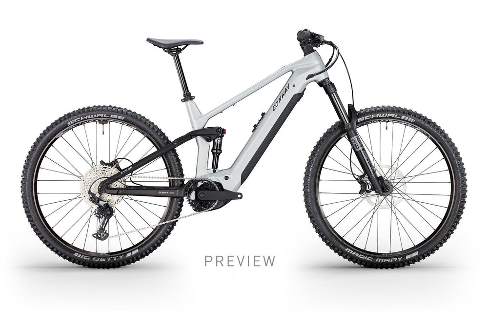 Conway Elektro-MTB vollgefedert Xyron ST 4.0 (#2) Erad Xyron ST 4.0 Herren 29 l 12 g Alu Raw Black