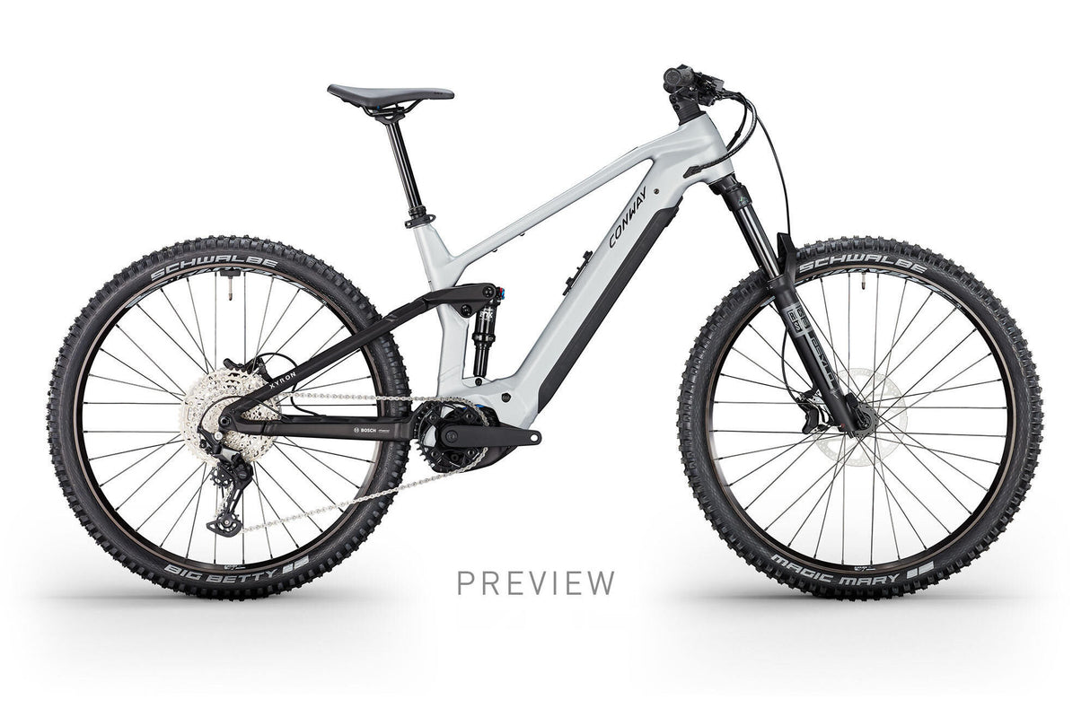 Conway Elektro-MTB vollgefedert Xyron ST 4.0 (#2) Erad Xyron ST 4.0 Herren 29 l 12 g Alu Raw Black