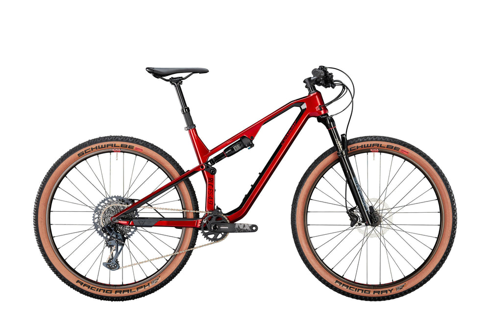 Conway MTB Vollfederung RLC FS 4.9 Mod. 23 Fahrrad con.rlc fs 4,9 29 47 vollgefedert 12sp rot schwarz