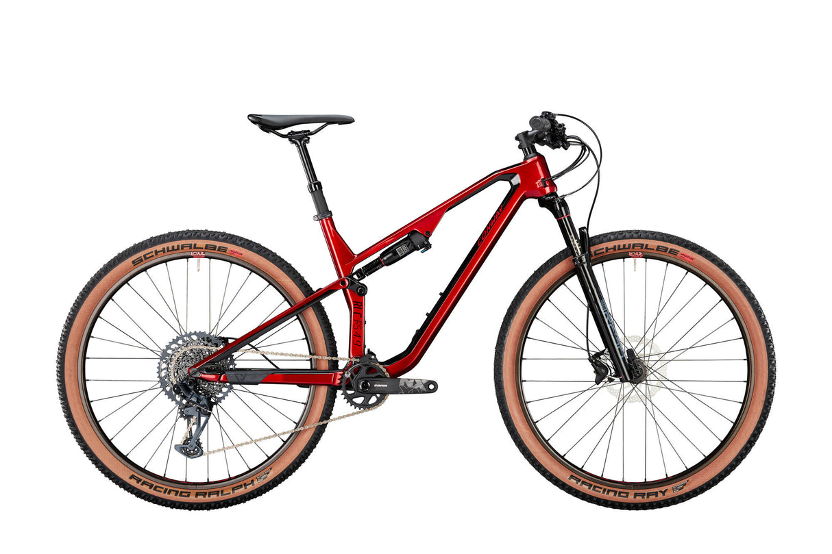 Conway MTB Vollfederung RLC FS 4.9 Mod. 23 Fahrrad con.rlc fs 4,9 29 47 vollgefedert 12sp rot schwarz