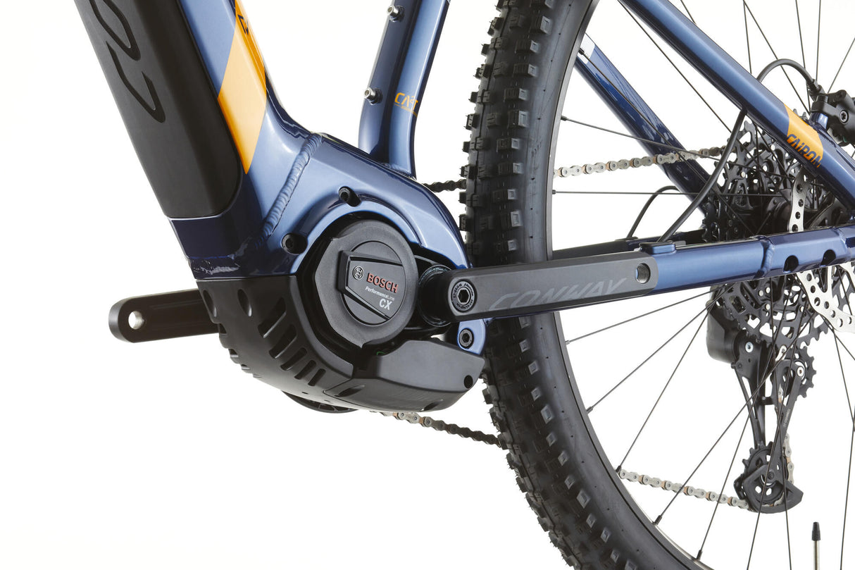Conway Elektro-MTB-Hardtail Cairon S 4.0 Mod. 24 E-Bike konw. Cairon S 4,0 29 45 Durchm. 12sp blau oder.