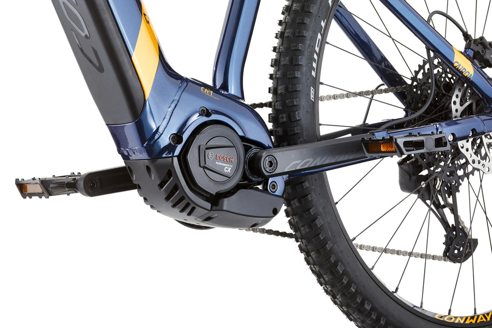 Conway Elektro-MTB-Hardtail Cairon S 4.0 Mod. 24 ebike conw.cairon s 4.0 29 49 Pedal. 12sp blau oder.