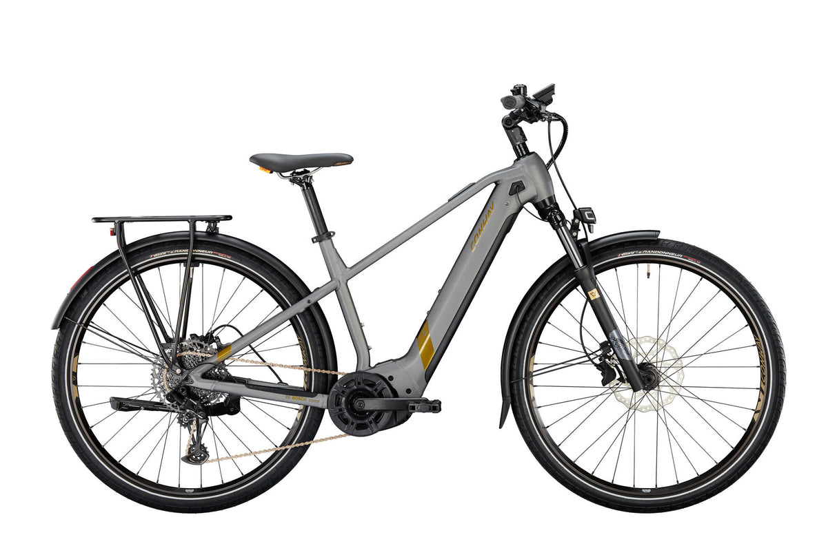 Conway Elektro-Trekkingrad Cairon T 5.0 mod. 23 ebike conw.cairon t 5,0 28 45 diam.12sp grau bro.